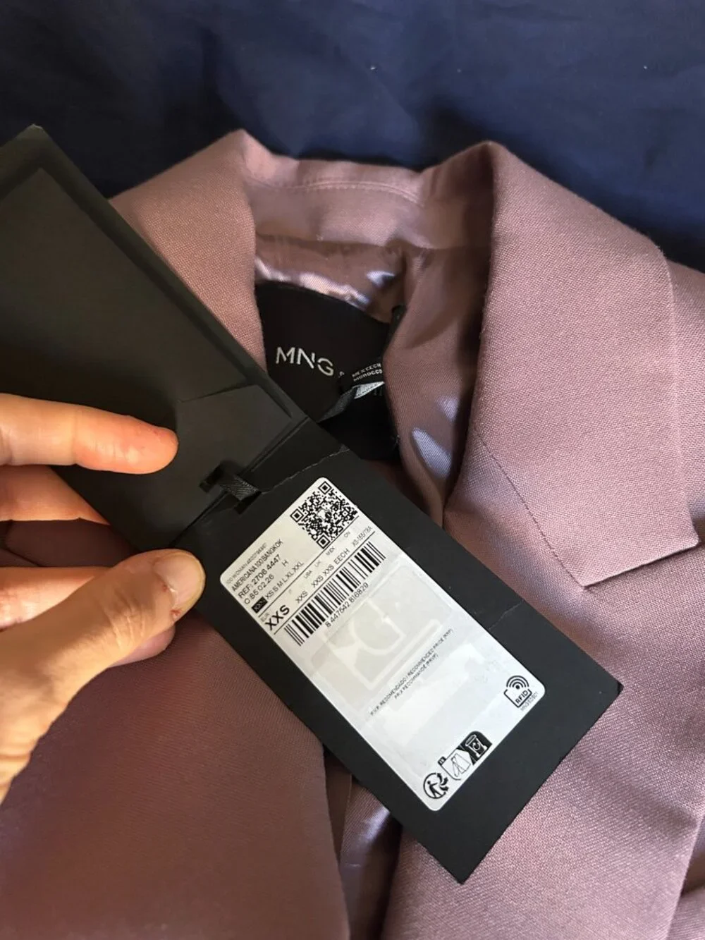 Mango blazer dusty pink (NWT) - Picture 4 of 6